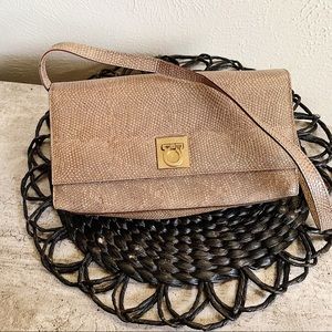 Vintage Salvatore Ferragamo Snake Skin Shoulderbag